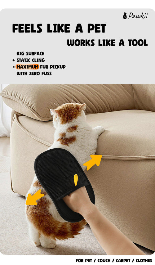 Pawkii Pet Grooming Glove